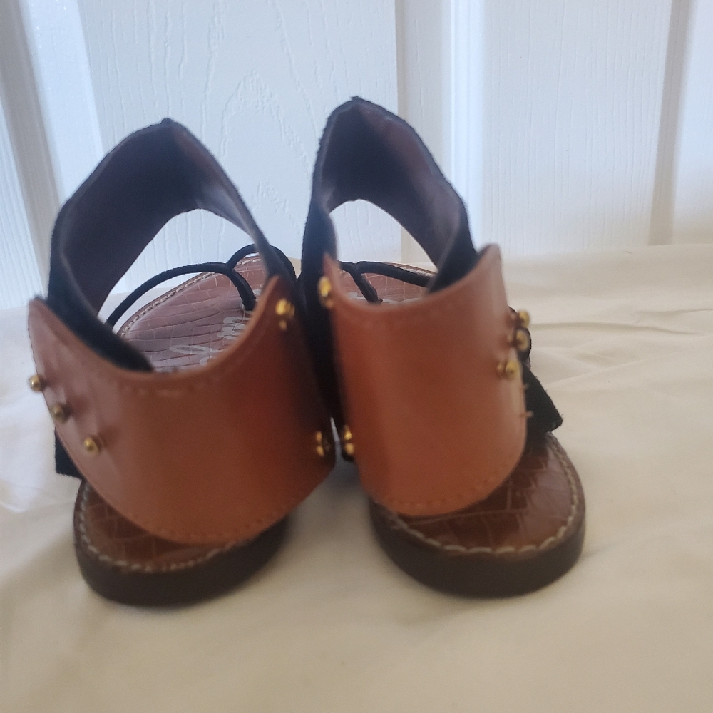 Sam Edelman Boho Suede Sandals 8.5 - Picture 7 of 12